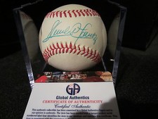 Sandy Alomar Sr. Autographed Baseball Global Authentics American League Baseball