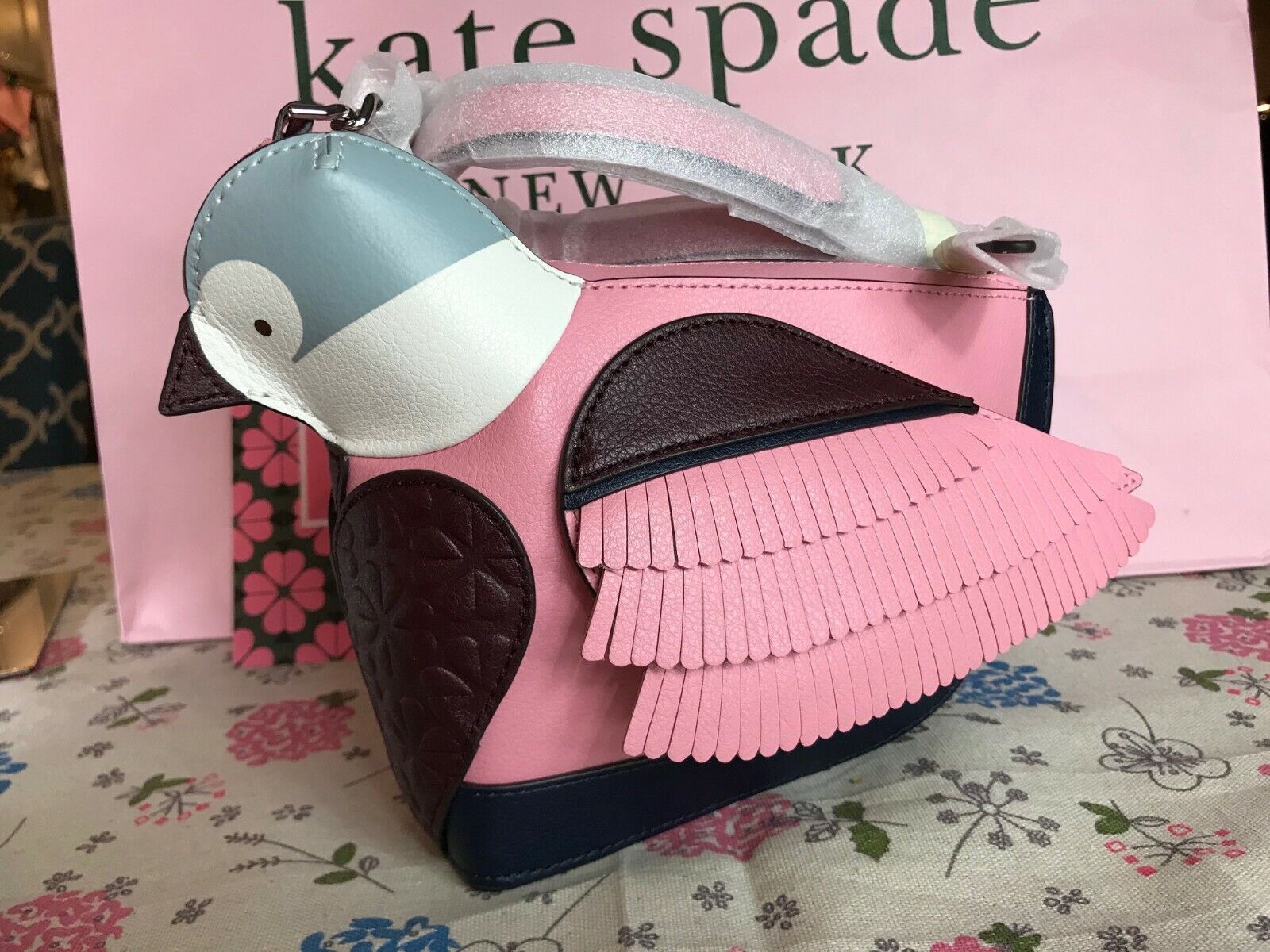 Kate Spade love birds bird crossbody WKRU6520 $249 Multi 767883582589 | eBay