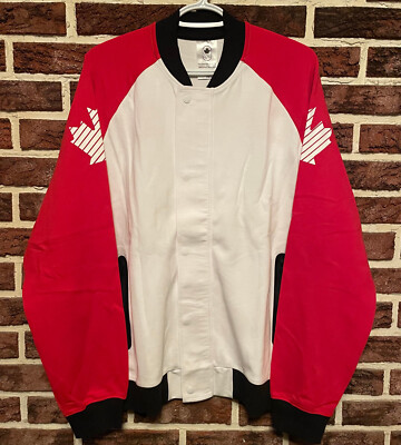 NEW! HUDSONS BAY COMPANY Olympic TEAM CANADA Full Zip PODIUM Jacket Mens (L) HBC