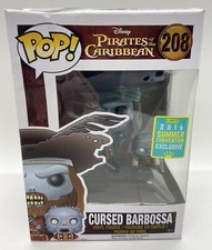Funko POP Cursed Barbossa 208 SDCC 2016 Pirates of the Caribbean Exclusive