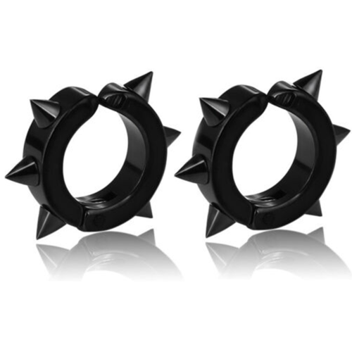 Edelstahl Ohrstecker Magnet Ohr Stecker ohne Piercing Clip On Herren Damen - Bild 13 von 14