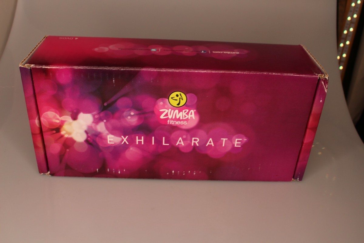 Zumba Fitness Exhilarate Body Shaping System 5-Disc DVD w/ Toning