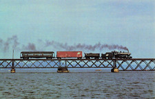 Chicago & North Western 1385 Steam Locomotive Postcard Wisconsin
