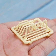 Dollhouse 1/12 Scale Plastic Dish Rack Kitchen Furniture Miniature Accessories