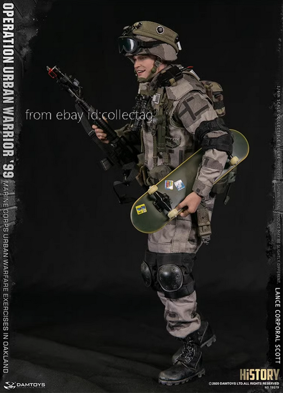 Damtoys 78079 1/6 Operation Urban Warrior '99 Lance Corporal Scott