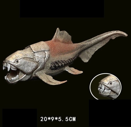 Dunkleosteus Fisch Meerestier Spielzeug PVC Actionfigur Kinder Spielzeug Party Geschenke - Bild 3 von 5