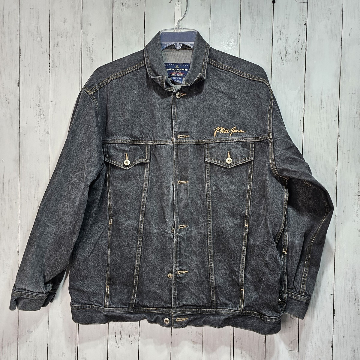 Phat farm denim jacket sale