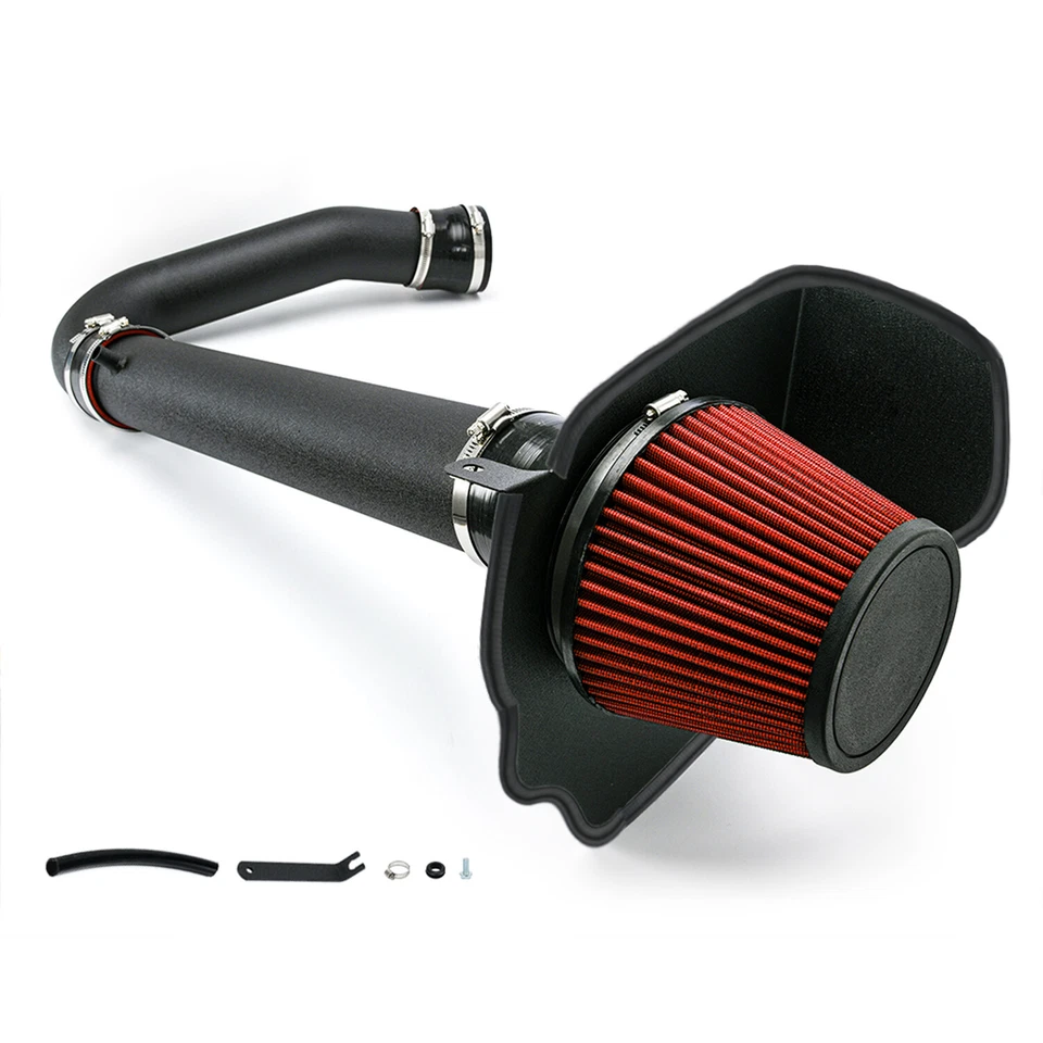 Cold Air Intake & Heat Shield for 2011-2023 Dodge Challenger Charger 3.6L V6 - Image 2 of 4