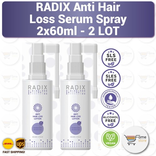 RADIX Anti Hair Loss %5 Procapil Lotion, Hair Serum Spray 2 LOTTO