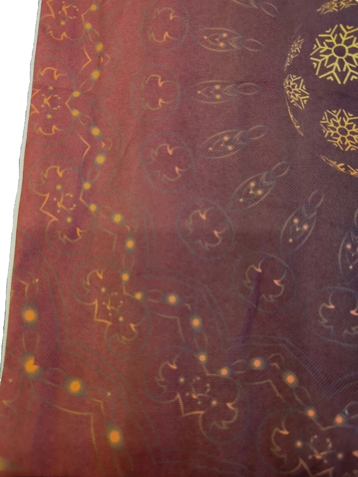 ClovLeaf Circle Design Navy Pillow Case Cover 17 X 17 NEW - Image 3 of 4