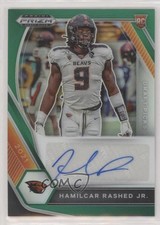 2021 Panini Prizm Draft Picks Green Hamilcar Rashed Jr #DPA-HRJ Auto 0p1n