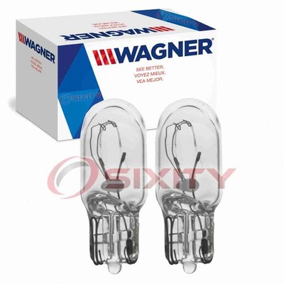 2 pc Wagner Parking Light Bulbs for 1991-1993 Eagle 2000 GTX Electrical un