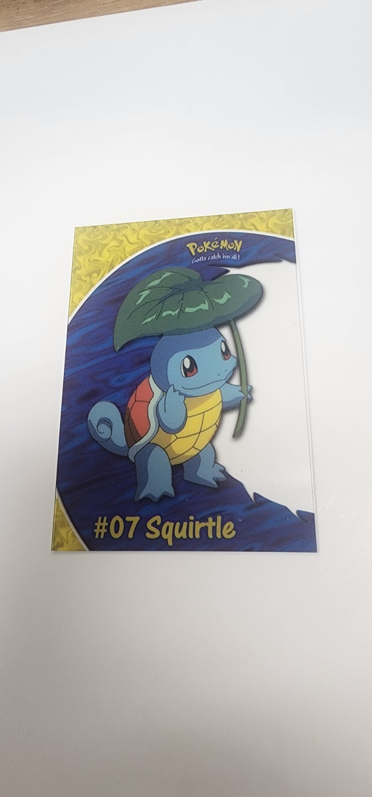 2000 Topps Pokemon Squirtle PC4 TV Animation Clear Card 07