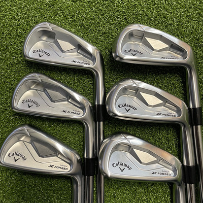 CALLAWAY 2026 X FORGED MAX EISEN 5-PW +STIFF DYNAMIC GOLD MID S300 SCHÄFTE / NEUWERTIG