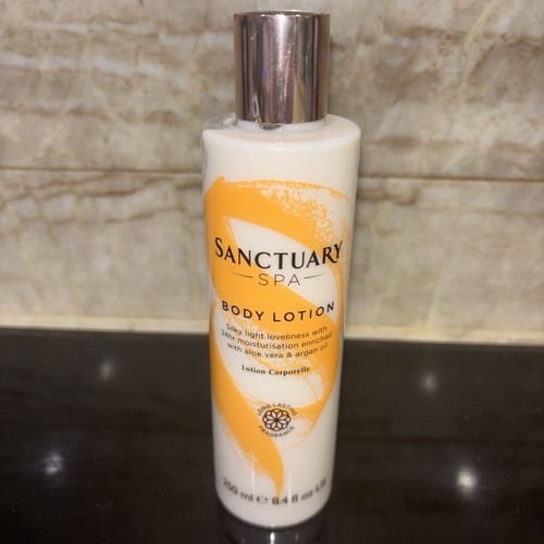 Sanctuary Spa Body Lotion with Aloe Vera & Argan Oil 250ml Brand New - Picture 4 of 4