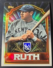 2011 Topps Mega Box Chrome Babe Ruth #MBC3 New York Yankees 