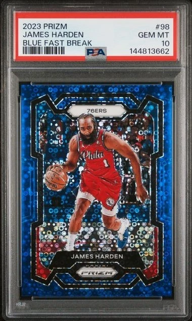 James Harden Professional Sports Authenticator (PSA) Basketball