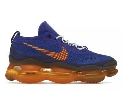  CL DX4768-400 Nike Air Max Scorpion FK Flyknit 2022 Blue Orange Men's Shoes