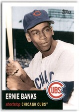 2021 Topps Update #CNW-3 Ernie Banks Topps Cards That Never Were