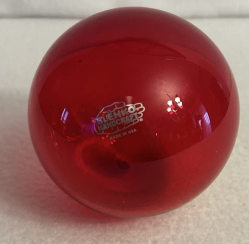 Blenko Float Ball Red Blenko Glass float ball