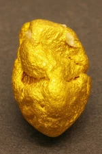 Gold nugget  0.82 Gram  Caborca Placers  Sonora, Mexico