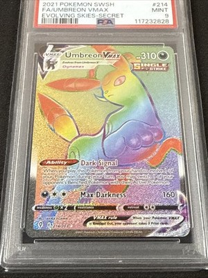 Umbreon VMAX (Secret) 214/203 SWSH07: Evolving Skies Holo for sale