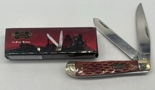Frost Cutlery Steel Warrior  Trapper  Folding Knife