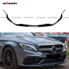 FOR MERCEDES C CLASS W205 C63 AMG FRONT SPLITTER SPOILER LIP BODY KIT 2015-2022