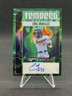 EMIL MORALES 2025 Leaf Optichrome 5/6 GREEN LAVA Tempest Auto #TA-EM1 Dodgers