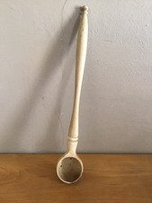 Ustensile de cuisine ancien cuillère à olives bois Collection Déco Cuisine 35cm