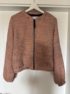 Damen Blouson Jacke Boucle Look Comma Gr. 38 