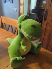 Disney Toy Story REX Dinosaur T Rex Plush Animal Kohls Cares Kids 11" Excellent