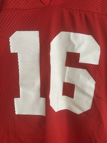 Vintage Logo 7 Joe Montana Jersey Sz L - Picture 2 of 5