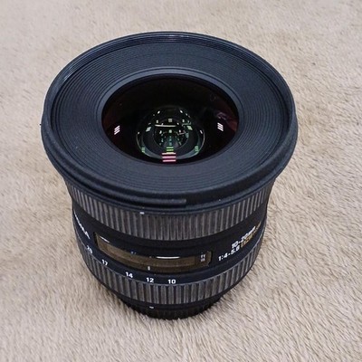 Sigma 10-20mm f/4-5.6 DC HSM Ultra Wide Angle Zoom Lens Used