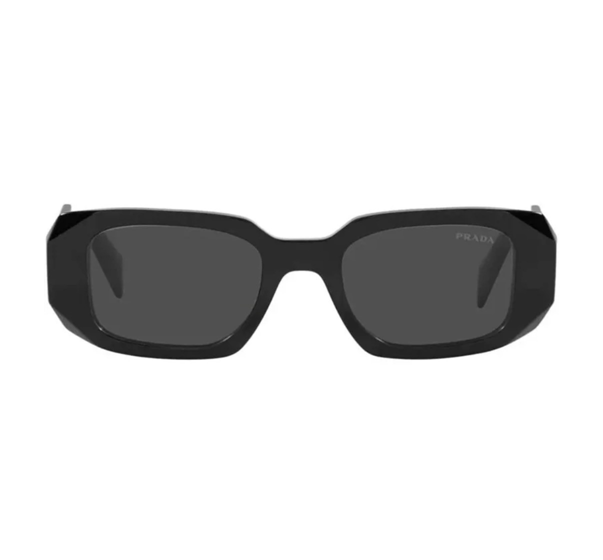 Prada PR 09ZS 1AB5S0 Unisex Sunglasses - Black/Gray NEW WITHOUT BOX thumbnail 2