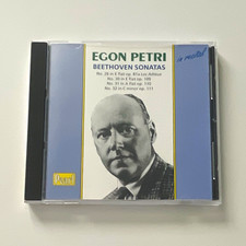 Egon Petri Pearl Beethoven Sonatas in Recital...