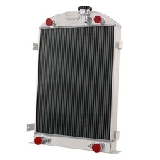 4 Row Aluminum Radiator For Ford Model A 1930 1931 Flathead Engine 4 Row Aluminum Radiator For Ford Model A 1930 1931 Flathead Engine