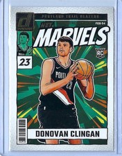 2024-25 Donruss - Donovan Clingan - Press Proof - Net Marvels - Trail Blazers RC