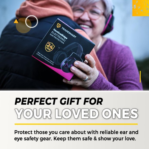 Complete Shooting Eye and Ear Protection: Electronic Earmuffs for Shooting, R... - Picture 9 of 9