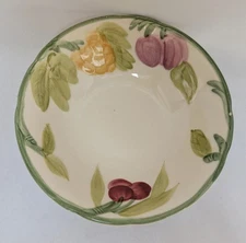 Franciscan FRESH FRUIT Dinner Plates 10 1/4" Set Of 3 USA Vintage