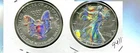 2005 AMERICAN SILVER EAGLE 1 OUNCE SILVER HOLOGRAM COIN CHOICE BU 9411T