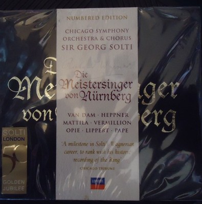 Georg Solti [Orchestra]; Richard W, Wagner: Die Meistersinger von Nurn, audioCD