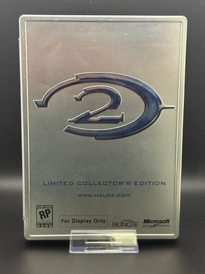 Halo 2 Limited Collectors Edition Display Only Rating Pending Steelbook Case