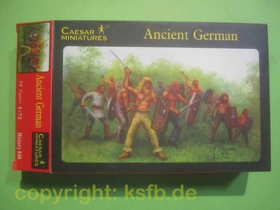1:72 Caesar H040 Antike Deutschland Germanen Krieger Kämpfer Teutoburger Wald
