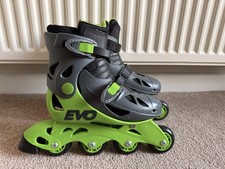 Evo Inline Skates - Junior - Young Adult - adjustable - Barely Used