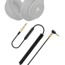Studio3 Coiled Audio Cable for Beats Studio Pro / Studio3 / Solo4 / Solo3 Wirele