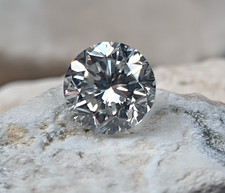 GIA Certified Round .42 CT SI2 E Loose Natural Earth Mined Diamond 833.33 per carat