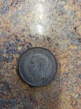 1940 Great Britain Silver 2 Shillings/Florin King George VI