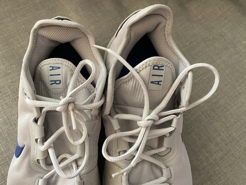 LA Rams NFL Team Issued Nike Air Max Sneakers (2019) Eddie Grayer (Coach) • S 12 - Picture 10 of 11