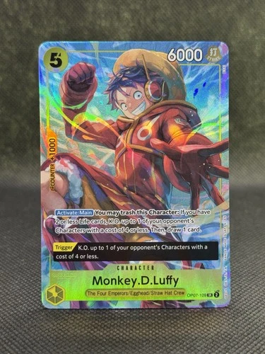 Monkey.D.Luffy (Illustration Box Vol.3) OP07-109 Promo One Piece Card Game NM